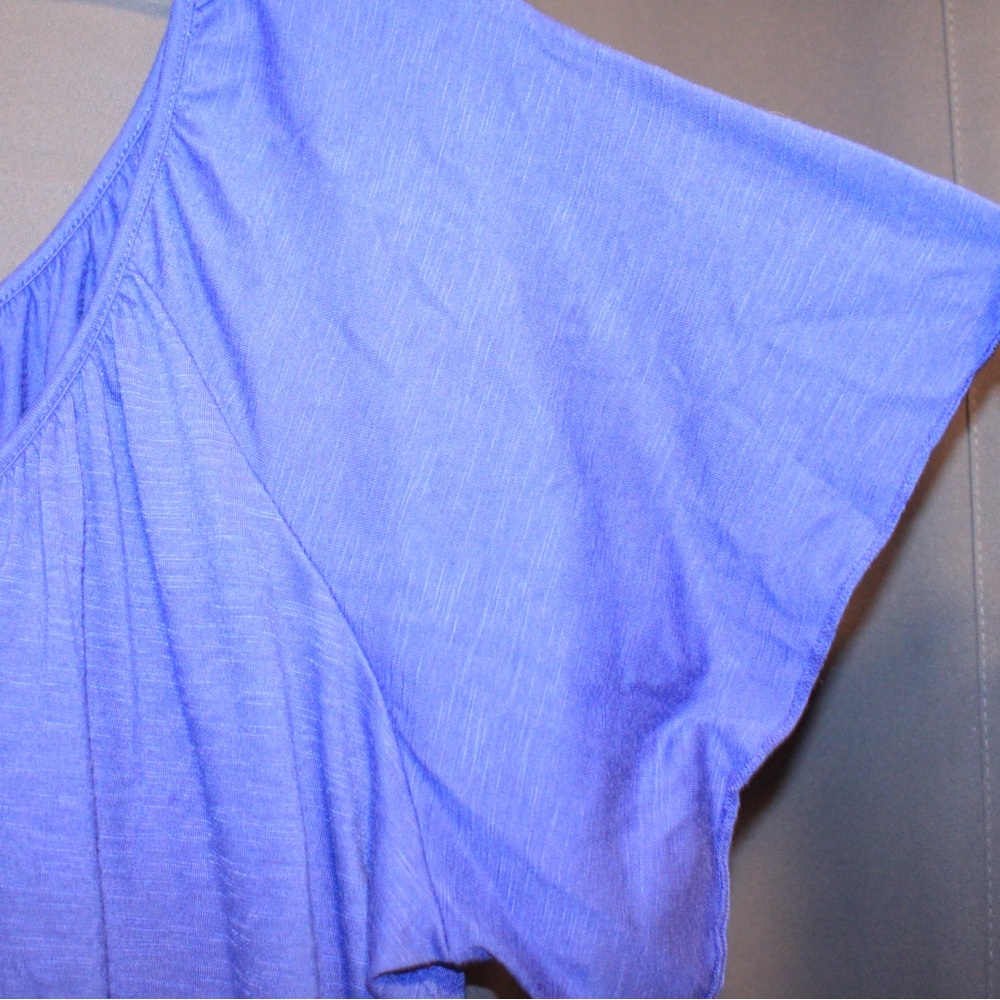 Mossimo Supply Co. Blouse royal blue size XXL - Picture 4 of 8